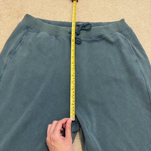 Sweaty Betty Fearne Womens Cropped Drawstring Sweatpant Joggers Sz XXL Green - Picture 7 of 10